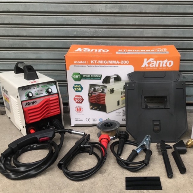 Kanto ตู้เชื่อม ตู้เชื่อมไฟฟ้า 2 ระบบ รุ่น KTB-MIG/MMA-200(200 AMP) และ KTB-MIG/MMA-250(250 AMP) ระบบ FLUX CORED