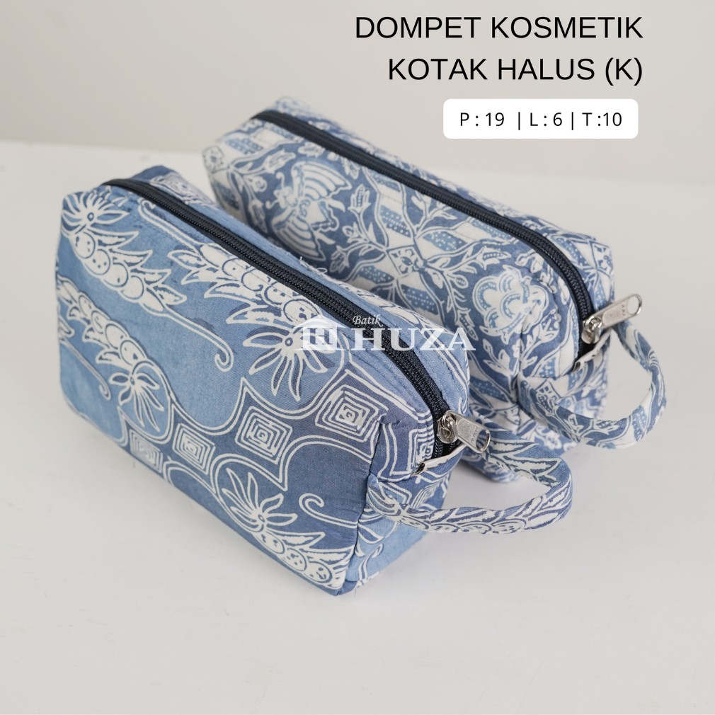 Batik Huza HLS Box Cosmetic Wallet (K)