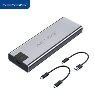 ACASIS M . 2 Nvme Enclosure Usb C Gen 2 10 Gbps Pcie Ssd Case M 2 Sata Ngff 5 Gbps Ssd Enclosure เครื่องมือฟรี 2242 / 2260 / 2280 / Ssd