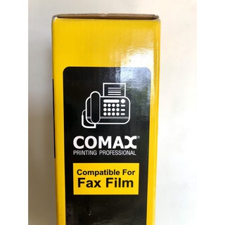 Fax Flim Panasonic เทียบเท่าของแท้ Comax รุ่น KX-FA57E / 93A บรรจุ 1 ม้วน / กล่อง