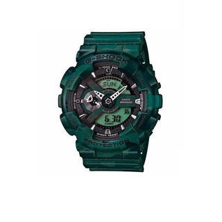 Casio G-Shock นาฬิกาข้อมือผู้ชาย สายเรซิ่น รุ่น GA-110CM-3AER - Green