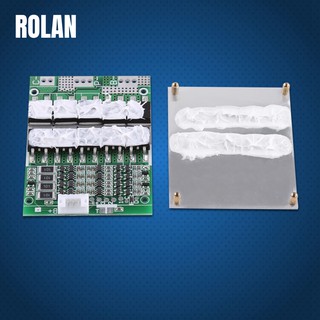 Rolan 4s 100 A 12v W / Balance Bms แผ่นบอร์ดโมดูล Pcb Fr Lifepo4 Life 18650 แบตเตอรี่ 1bl