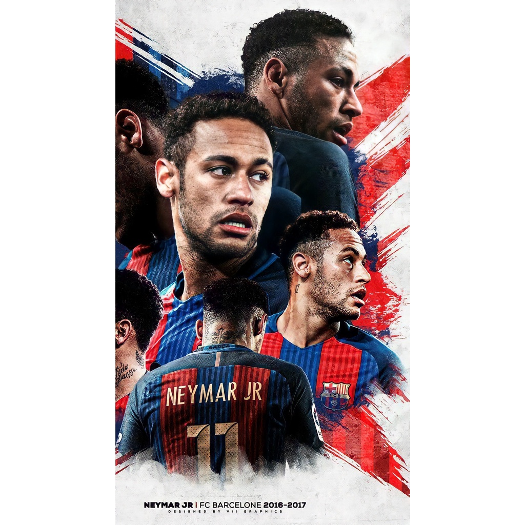 โปสเตอร์ฟุตบอล NEYMAR JR (ภาพรวม)