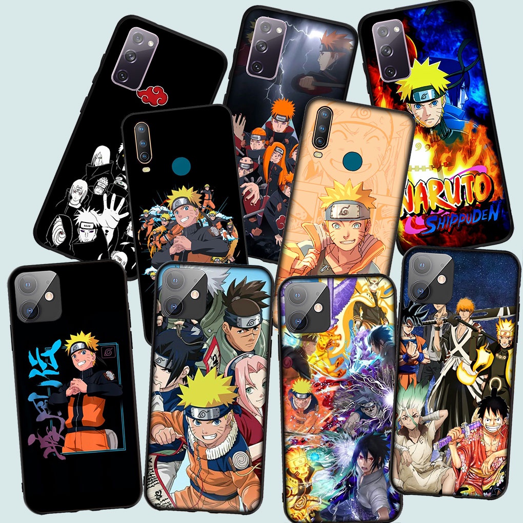 เคสโทรศัพท์ปลอก Samsung Galaxy A02 M02 A02S A12 A03S A52 ซิลิโคนอ่อนนุ่ม JC74 NARUTO Itachi Uchiha S