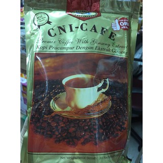 กาแฟโสม CNI สีทองจากมาเลเซีย