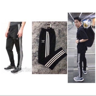 กางเกง Adidas วอร์มขายาว เข้ารูป เนื้อผ้าใส่สบาย ไม่ร้อน ระบายอากาศได้ดี