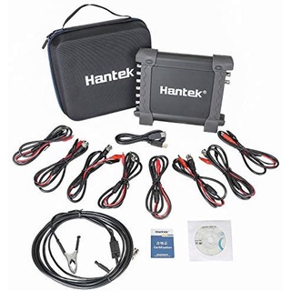 hantek 8ch usb อุปกรณ์เครื่องมือสําหรับใช้ในการตรวจสอบรถยนต์ oscilloscope 1008 c toothgra 2 . 4 msa/12