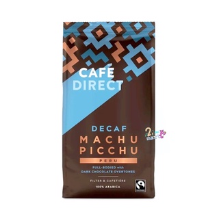 Cafe direct Machu Picchu Decaf 227g กาแฟคั่วบด ไม่มีคาเฟอีน