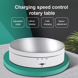 Meja Rotating Stand Display Base alas Putar Fotografi Video 360 14cm