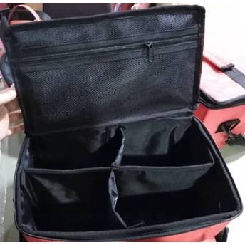 กระเป๋าพยาบาลชนิดสะพายสีแดง SOS-M  (กระเป๋าเปล่า)