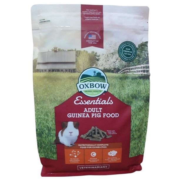 OXBOW อาหารเม็ดสำหรับบหนูแกสบี้โต 2.25 กก.