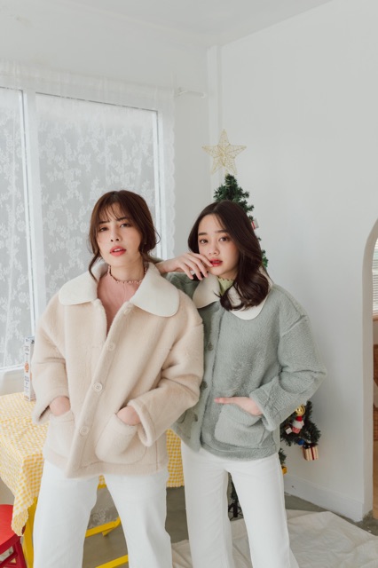 PATH T CHA - CHARLOTTE FLUFFY JACKET - pathtcha.outfitter - ThaiPick