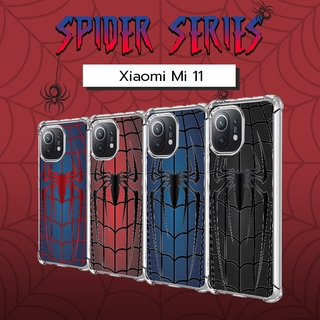 เคส Xiaomi Mi 11 Spider Series 3D Anti-Shock Protection TPU Case