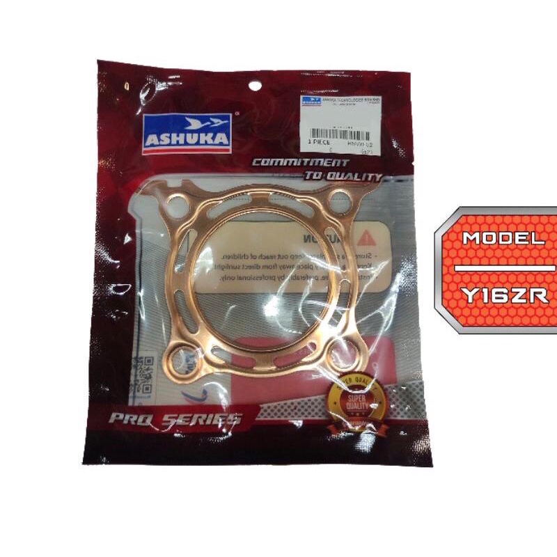 Y16 / Y16zr ashuka **ปะเก็นหัวทองแดง ** STD 60MM 62MM 63MM 65MM 66MM