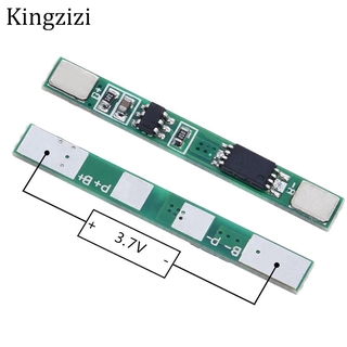 บอร์ดป้องกัน li-ion BMS PCM 1S 3.7V 3A สําหรับแบตเตอรี่ลิเธียม 18650