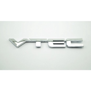 โลโก้ วีเทค ขนาด 13 * 1.7 cm ติดด้านหลัง ฮอนด้า honda vtec letter logo for rear trunk