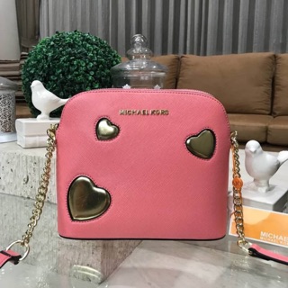 💯 NEW ARRIVAL! MICHEAL KORS JET SET HEART CHAIN CROSSBODY BAG 🍭