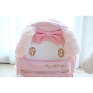 My Melody &amp; Cinnamonroll Leather Backpack