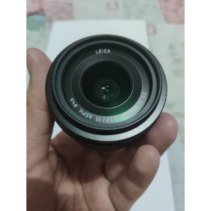 Panasonic Leica 15mm f1.7 มือสองอดีตประกันศูนย์ พร้อมฟิลเตอร์