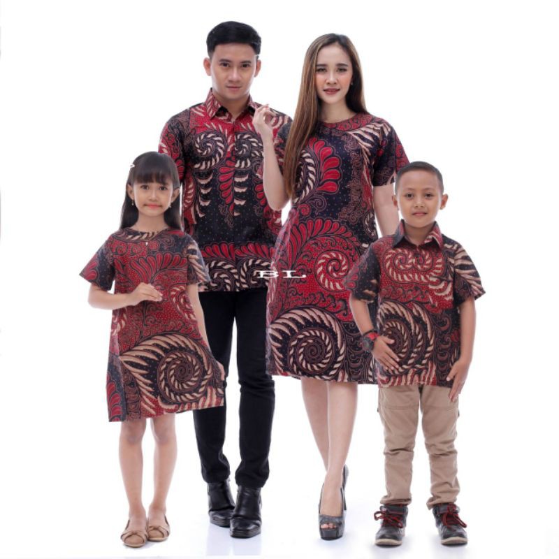 คู่รัก Rosalina BATIK FAMILY/ชุดครอบครัว/