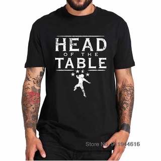 เสื้อยืดผ้าฝ้ายพิมพ์ลายขายดี [S-5XL]เสื้อยืด ผ้าฝ้าย ระบายอากาศ พิมพ์ลาย Head Of The Desk Roman Reigns WWE-Def Rebel สไต