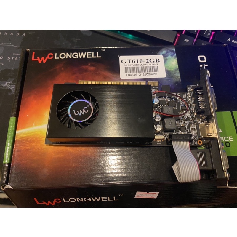 GT610 2gb การ์ดจอมือสอง