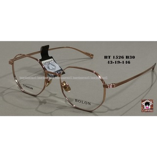 BOLON กรอบแว่นสายตา รุ่น DIXIE BT1526 B30 Bolon Eyewear ส่งฟรีๆ  โบลอน  กรอบแว่น แว่นตา แว่นกรองแสง แว่นแบรนด์ แว่นออโต้