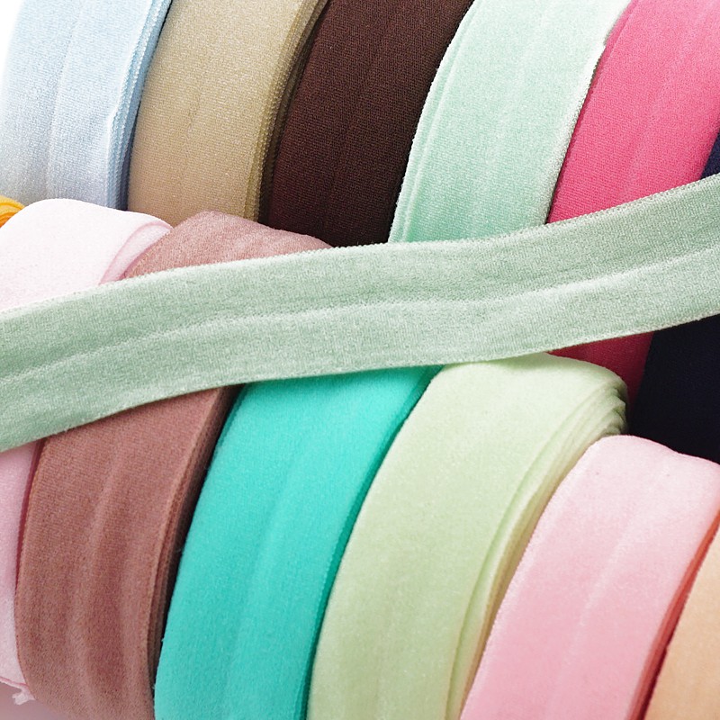 5M ยืดหยุ่น Hemming Strip ผ้ากางเกง Elastic Band Piping Strip กว้าง 2 ซม.เสื้อผ้าเด็ก Webbing อุปกรณ์เสริมครึ่งพับ Band