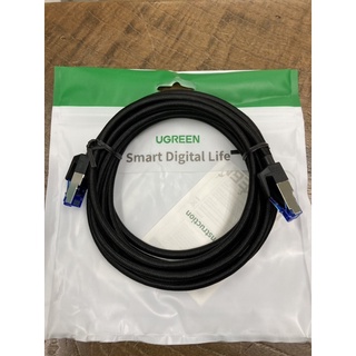 80432 UTP Cable Cat8 Shielded Round Braided Cable 3m. Ugreen