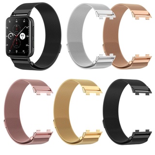 สายนาฬิกาข้อมือ สเตนเลส แม่เหล็ก สําหรับ Oppo Watch 3 watch3 pro Oppo Watch 2 1 41 มม. 42 มม. 46 มม.