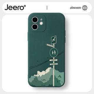 Jeero เคสไอโฟน เคสซิลิโคนนุ่มขอบเหลี่ยมกันกระแทกน่ารักตลก เค…