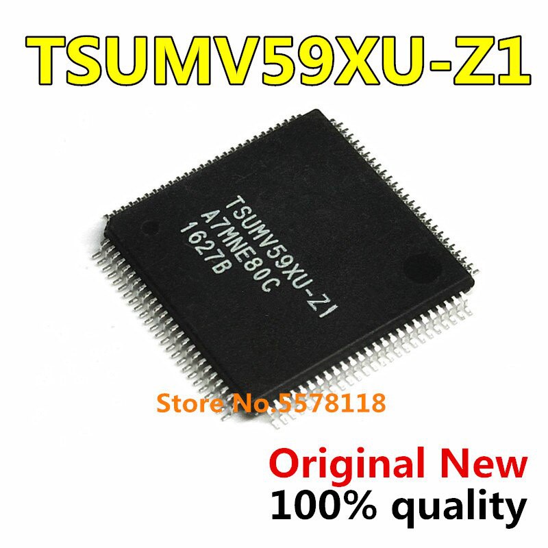 2 ชิ้นใหม่ TSUMV59XU-Z1 TSUMV59XU Z1 QFP-100 ชิปเซ็ต