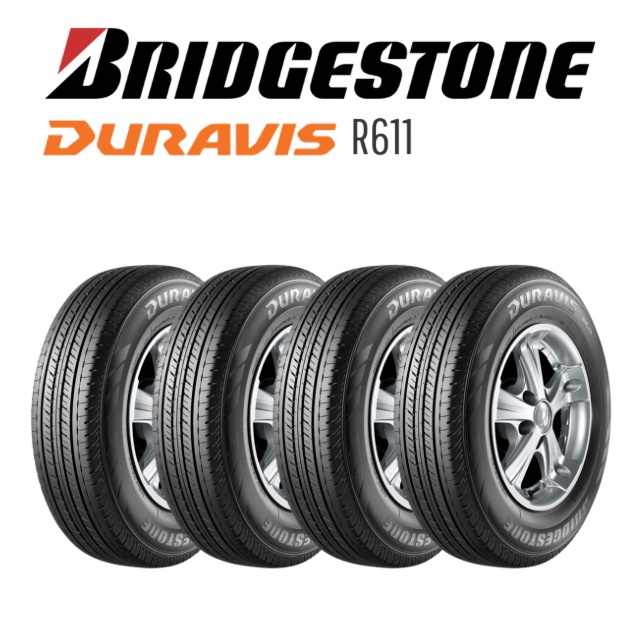 <ติดตั้งฟรี> BRIDGESTONE 215/70 R16 รุ่น R611 ปี2025