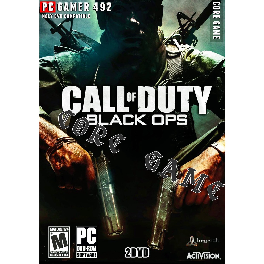 Call of duty black ops (มีคลิป VDO แนะนำการติดตั้งเกมส์) แผ่นเกมส์ แฟลชไดร์ฟ เกมส์คอมพิวเตอร์  PC โน