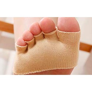 foot6ถุงเท้าเฉพาะสวมปลายนิ้วเท้าลดรองเท้ากัดปลายนิ้วป้องกันนิ้วเท้าบาดเจ็บบรรเทารองเท้ากัด