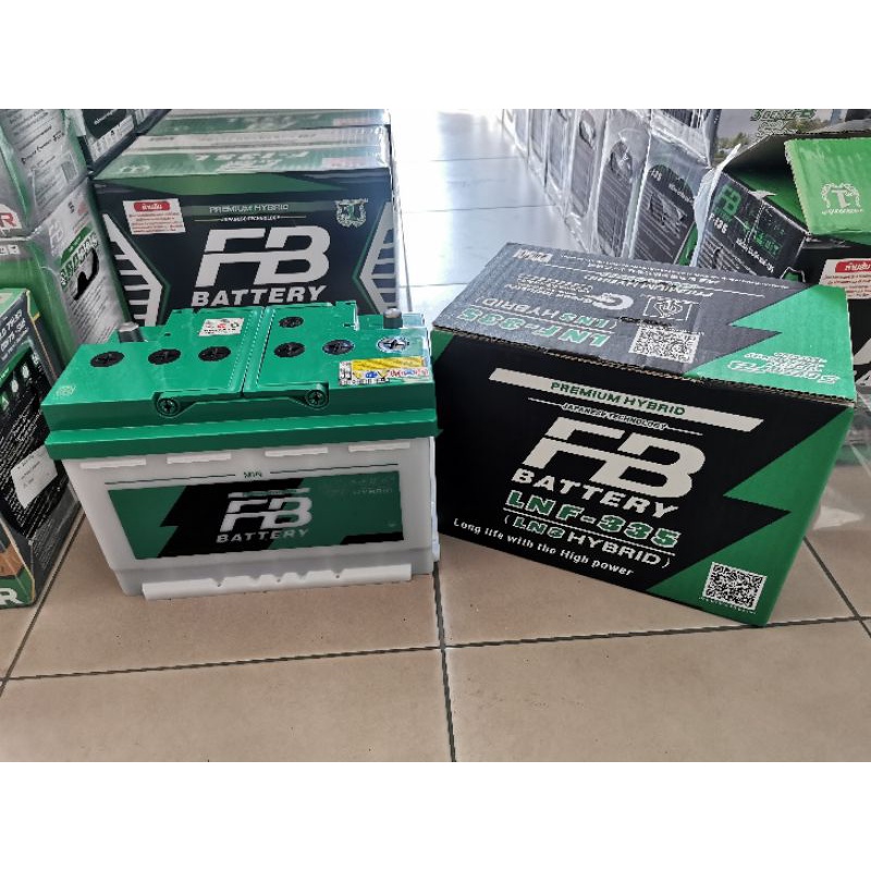 FB BATTERY​ REVO, ALNEW D-MAX​ LNF-335​ แบตเตอรี่น้ำ 77 แอมป์