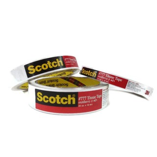 Scotch #777 Tissue Tape 3M เทปเยื่อกาว 2 หน้า 1 ม้วน