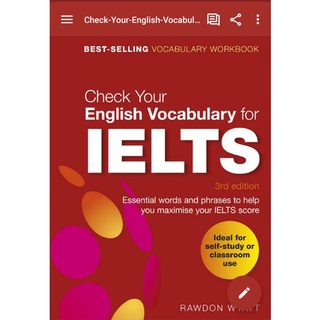 🇦🇺Check​ Your​ English​ VOCABULARY​ for​ IELTS พร้อมส่ง