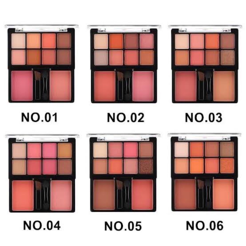 odbo อายแชโดว์ & บลัชออน