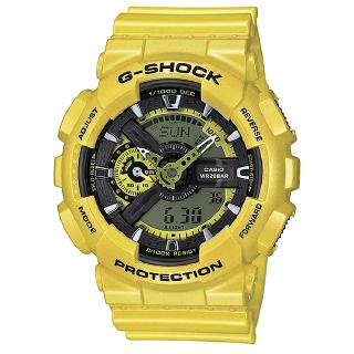 นาฬิกาข้อมือ Casio G-Shock GA-110NM-9 (เหลืองเมทัลลิค)