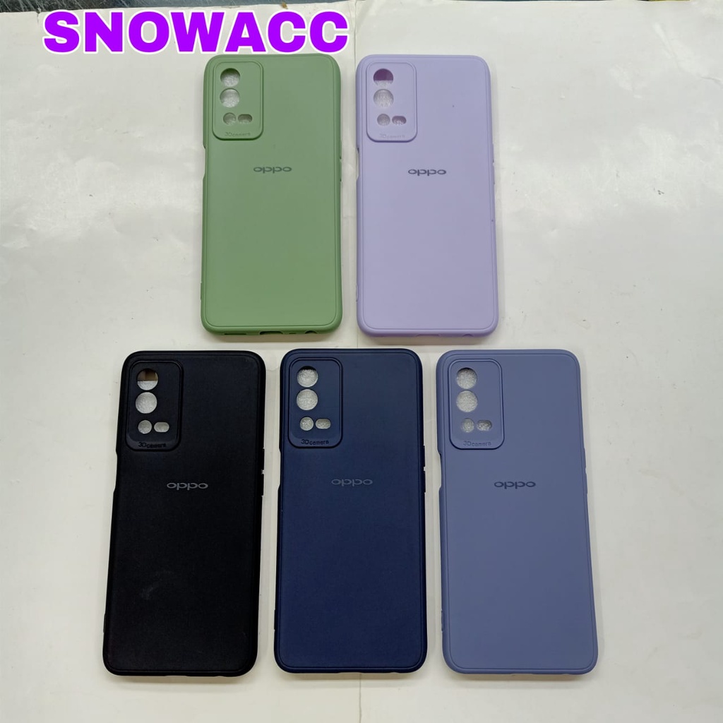 เคสนิ่ม OPPO A76 4G / OPPO A36 4G / REALME 9i Silicone Soft Matte TPU 3D Camera