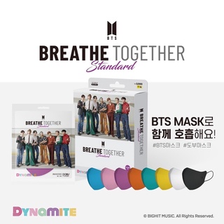 พร้อมส่ง ‼️หน้ากากอนามัย DOBU MASK BTS BREATH TOGETHER STANDARD พร้อมส่ง | Go Seoul Mart