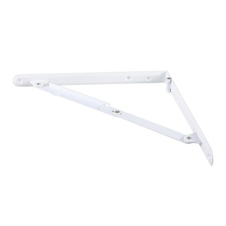 แขนรับชั้น เหล็ก 3.2x30x30 ซม. HAFELE พับได้ สีขาวBRACKET IRON HAFELE FOLDABLE 3.2X30X30CM WHITE