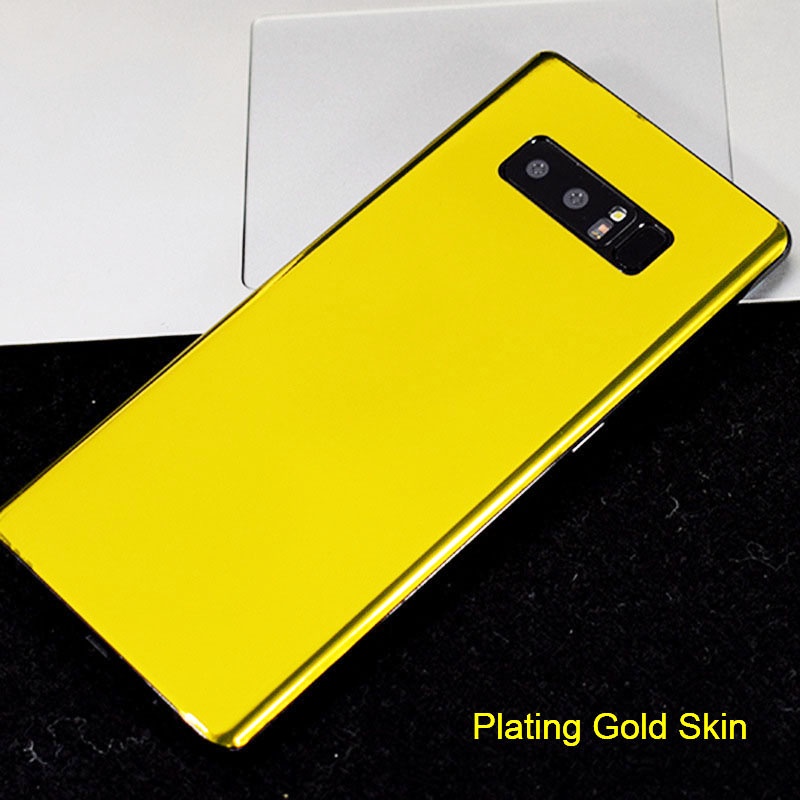 สติกเกอร์ฟิล์ม PVC เคลือบเงา กันรอยหน้าจอ ด้านหลัง สําหรับ Samsung Galaxy Note 9 10 Plus 20 Ultra S22 S23 S24