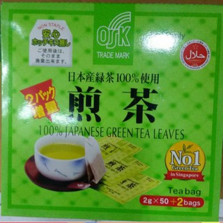 OSK Japanese Green Tea Leaves 100% ชาเขียวญี่ปุ่น