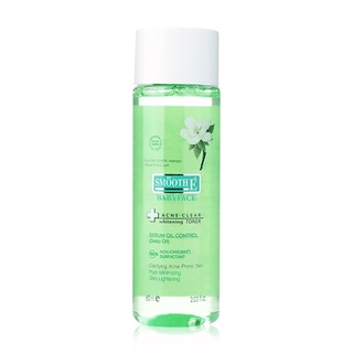 Smooth E Acne Clear Whitening Toner สมูท อี โทนเนอร์ บำรุงผิวหน้า สำหรับผิวบอบบาง ขนาด 60 ml (19941) / 150 ml (03556)