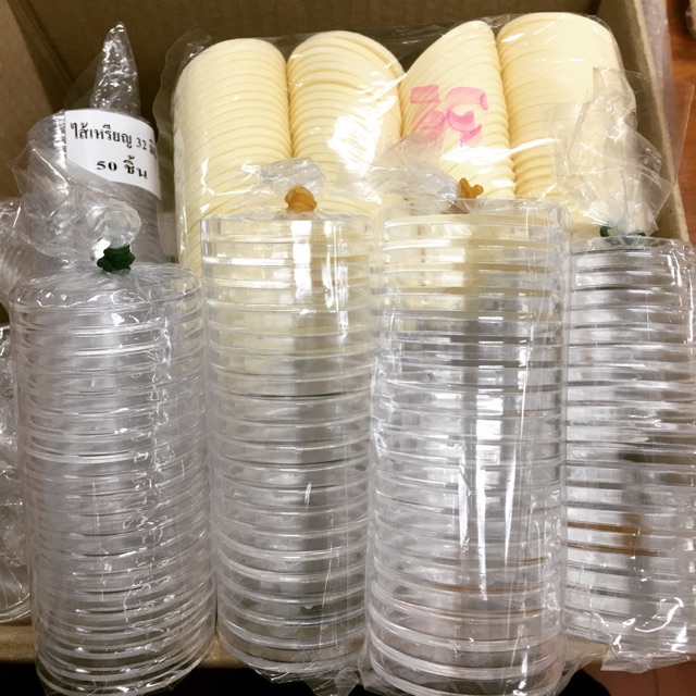 ตลับใส่เหรียญ  20 บาท และ 50  บาท (1 ชุด มี 5 ชิ้น)