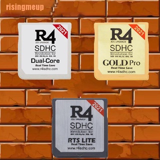 Risingmeup (~) ตลับควบคุม R4 Gold Pro Sdhc สําหรับ Ds 3Ds 2Ds พร้อม Usb 2021