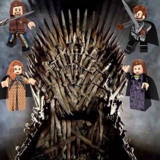 ของเล่นตัวต่อฟิกเกอร์ Game of Thrones Season Arya Stark Daenerys ขนาดเล็ก สําหรับเด็ก