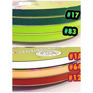 ริบบิ้นกากเพชรใส ตราTW เบอร์2 กว้าง 12มิล ม้วนใหญ่ 350 หลา(ราคาต่อม้วน)